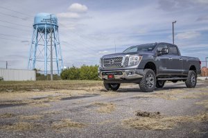 Nissan Titan XD Suspension Lift Kit - Rough Country - 3 Inch Bolt-On - '16-'19